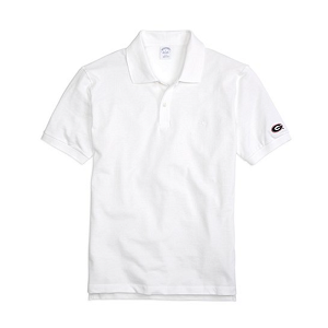University of Georgia Slim Fit Polo - White